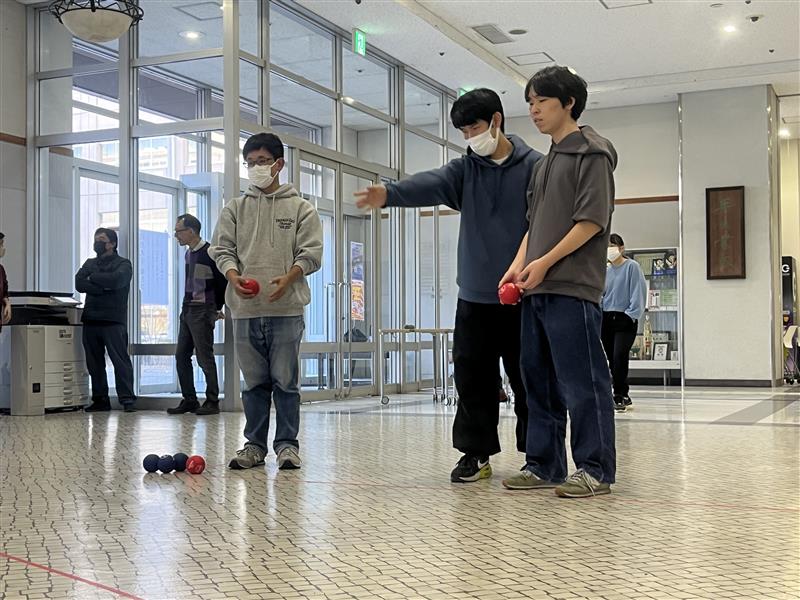 ボッチャの様子