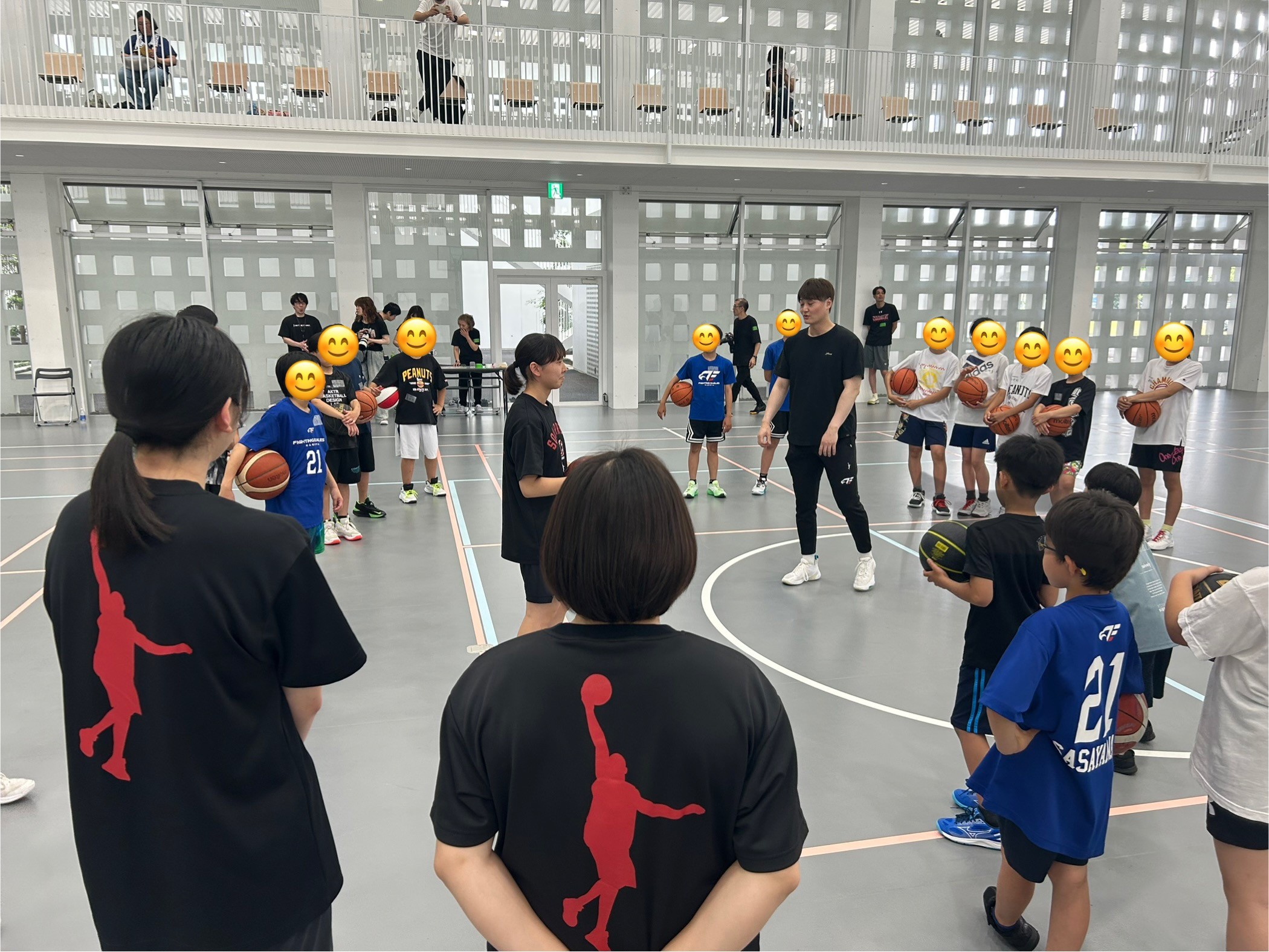 笹山選手クリニック