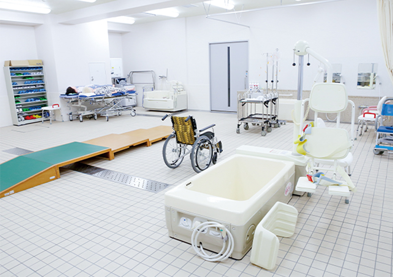介護実習室の写真