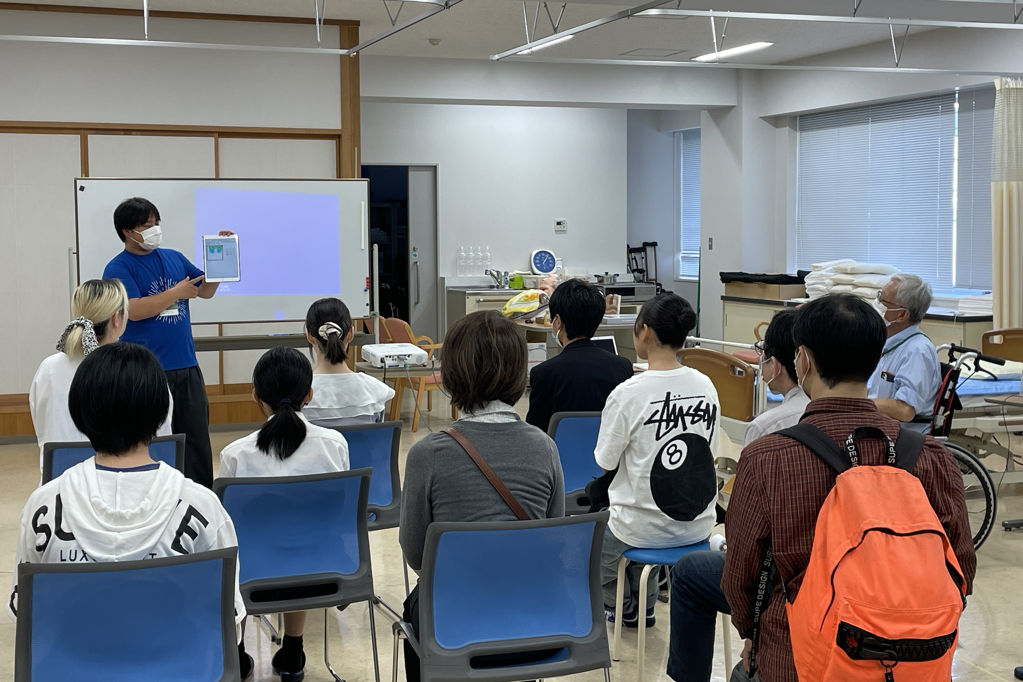 介護福祉コース企画の様子