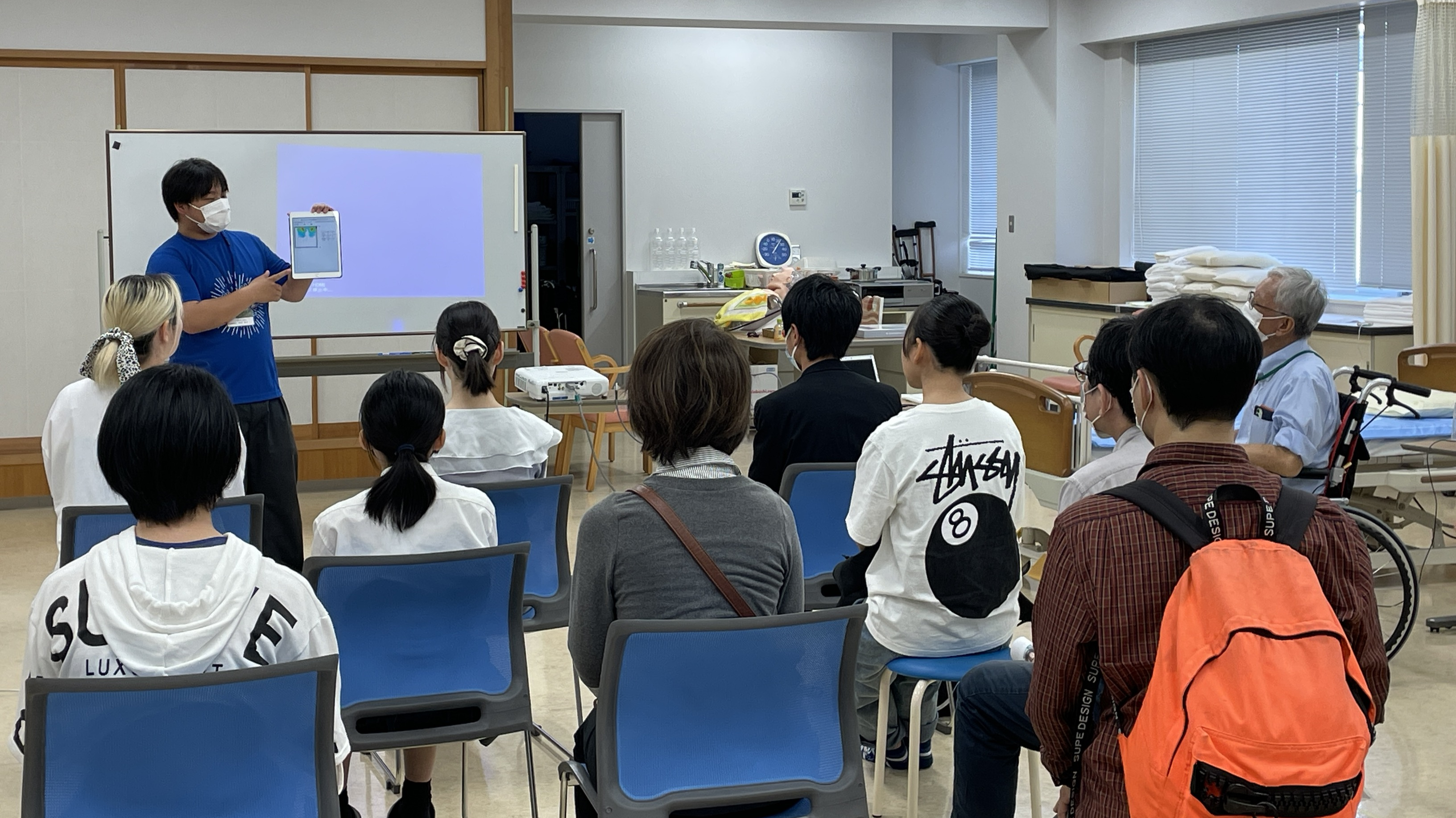 介護福祉コース企画の様子